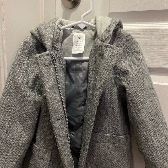 Carter's Gray Hooded Jacket - Picture 4 of 4